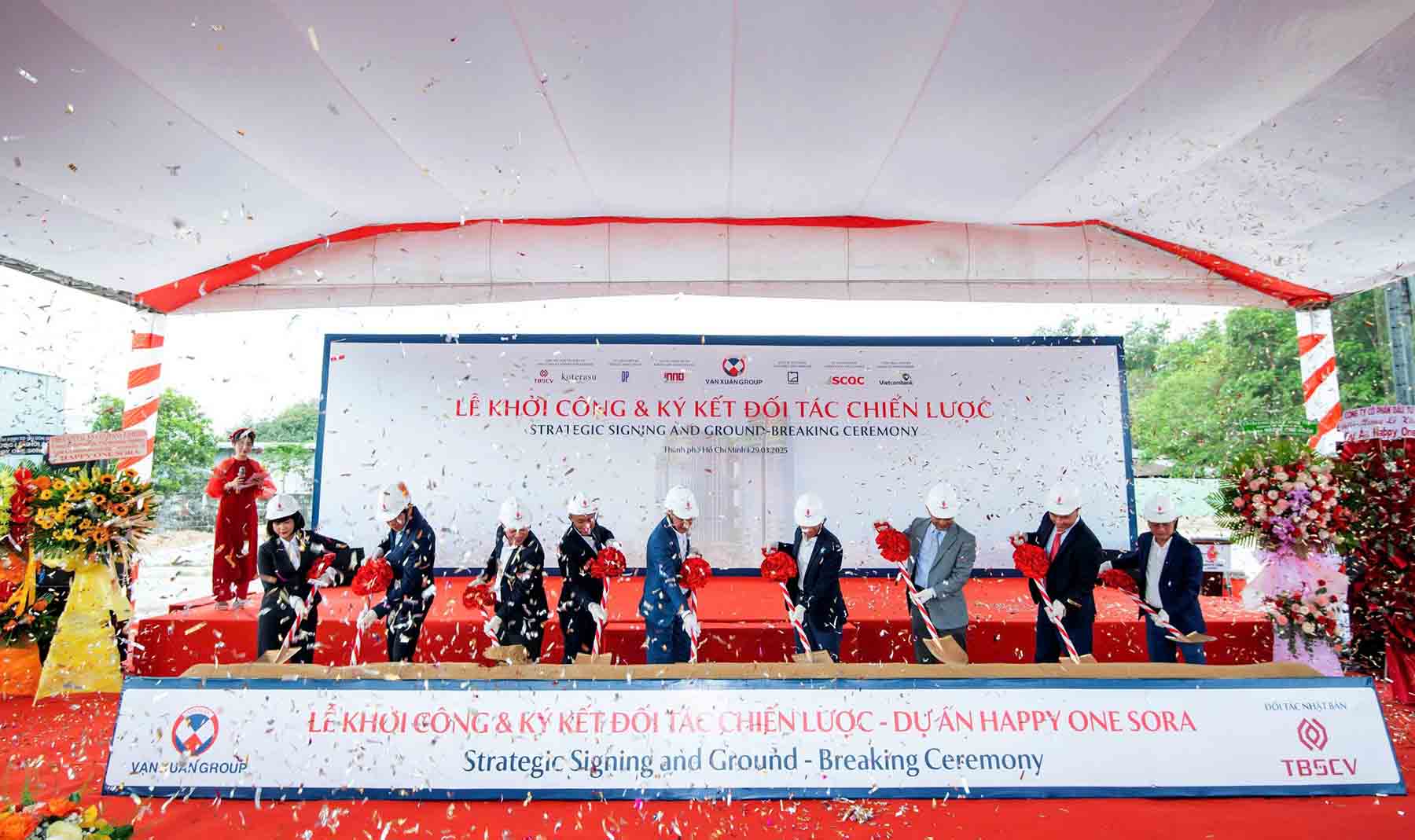 LỄ KHỞI CÔNG VÀ KÝ KẾT ĐỐI TÁC CHIẾN LƯỢC DỰ ÁN HAPPY ONE SORA