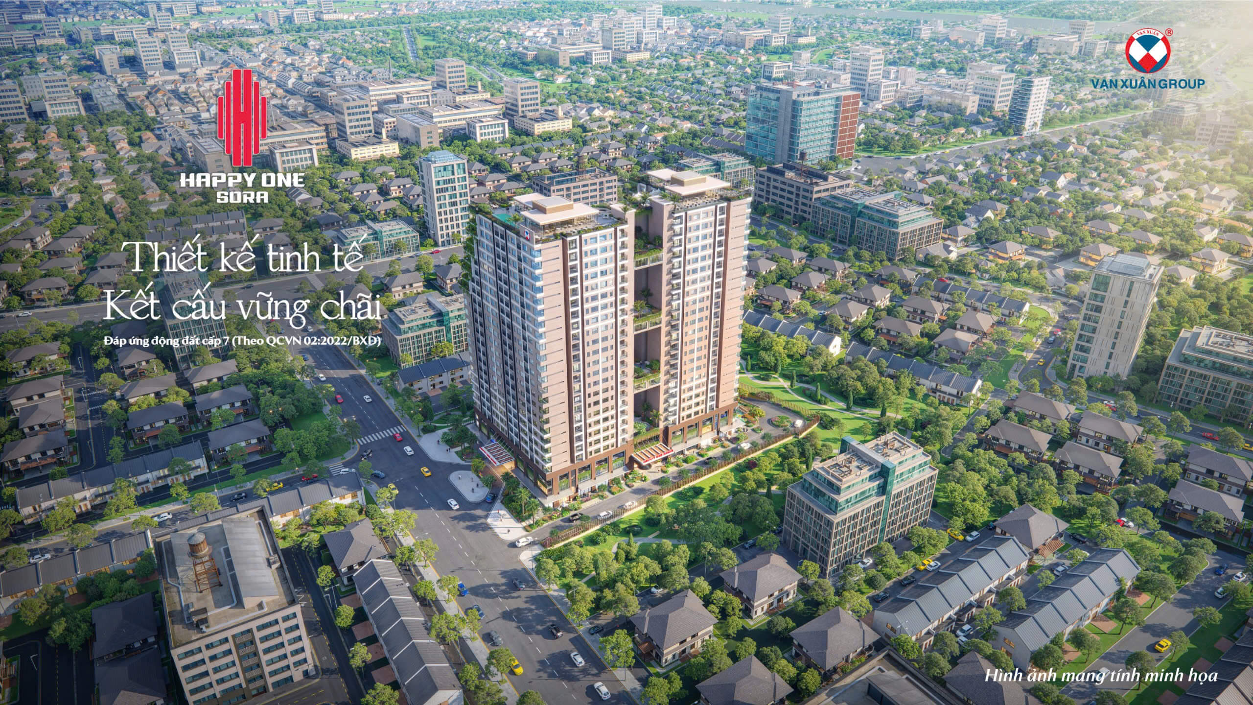 HAPPY ONE SORA HÉ LỘ PHỐI CẢNH MỚI – TINH TẾ TRONG TỪNG CHI TIẾT, VỮNG CHÃI TRONG KẾT CẤU